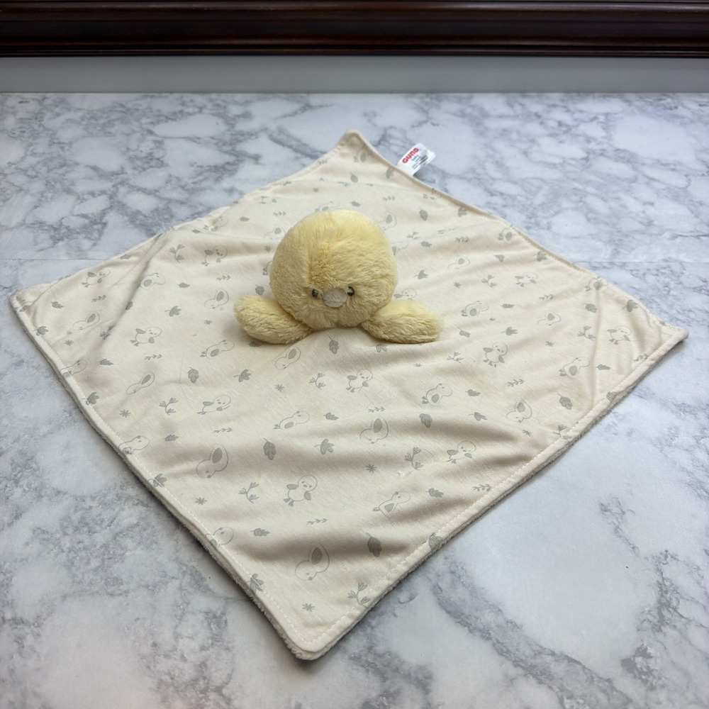 Baby GUND Buttercup Duckling Lovey #6068582 Duck Plush SOFT Security Blanket Toy